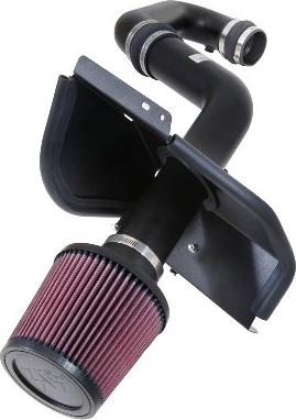 K&N Filters 69-8008TTK - Система спортивного повітряного фільтра autozip.com.ua