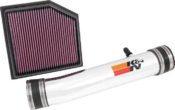 K&N Filters 69-8704TP - Система спортивного повітряного фільтра autozip.com.ua