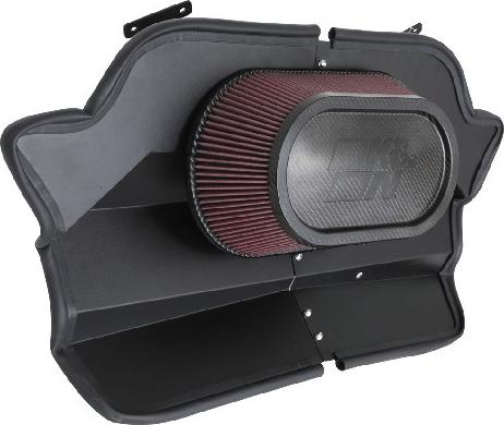 K&N Filters 63-3120 - Система спортивного повітряного фільтра autozip.com.ua