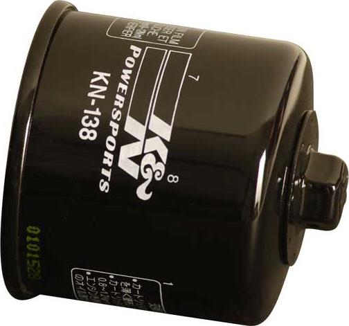 K&N Filters KN-138 - Масляний фільтр autozip.com.ua
