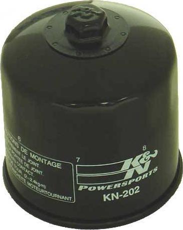 K&N Filters KN-202 - Масляний фільтр autozip.com.ua