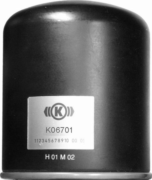 KNORR-BREMSE K 006701 - Патрон осушувача повітря, пневматична система autozip.com.ua