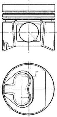 Kolbenschmidt 91313700 - Поршень autozip.com.ua