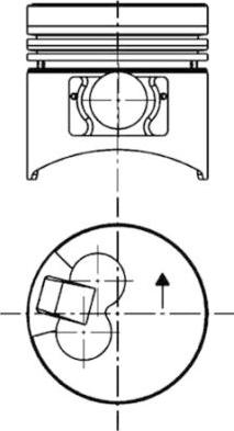 Kolbenschmidt 40058610 - Поршень autozip.com.ua