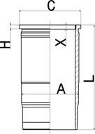 Kolbenschmidt 89938110 - Гільза циліндра autozip.com.ua