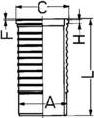 Kolbenschmidt 88568110 - Гільза циліндра autozip.com.ua