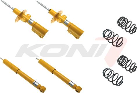 KONI 1140-7512 - Комплект ходової частини, пружини / амортизатори autozip.com.ua