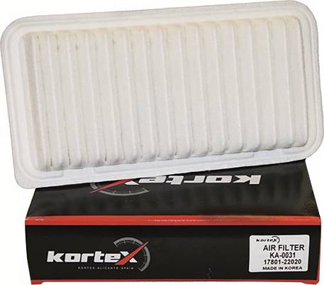 Kortex KA0031 - Повітряний фільтр autozip.com.ua