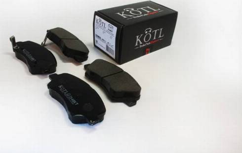 Kötl 3548KT - Гальмівні колодки, дискові гальма autozip.com.ua