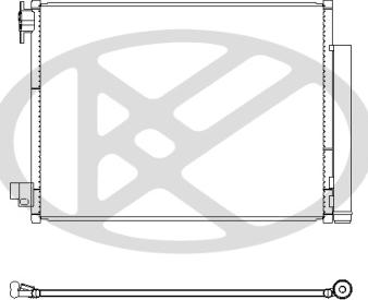 KOYORAD CD491157 - Конденсатор, кондиціонер autozip.com.ua