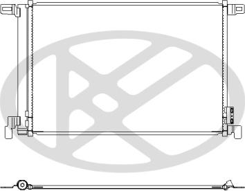 KOYORAD CD441411 - Конденсатор, кондиціонер autozip.com.ua