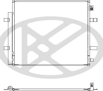 KOYORAD CD451498 - Конденсатор, кондиціонер autozip.com.ua