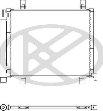 KOYORAD CD451029 - Конденсатор, кондиціонер autozip.com.ua