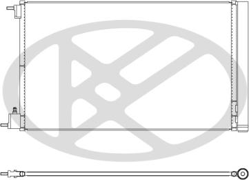 KOYORAD CD460637 - Конденсатор, кондиціонер autozip.com.ua