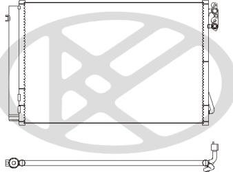 KOYORAD CD420603 - Конденсатор, кондиціонер autozip.com.ua