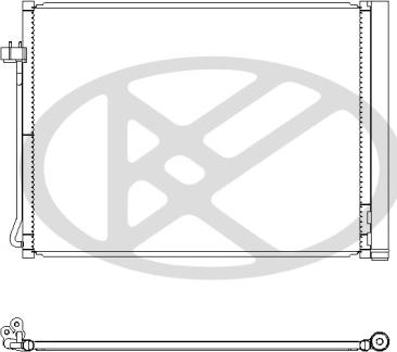KOYORAD CD420874 - Конденсатор, кондиціонер autozip.com.ua