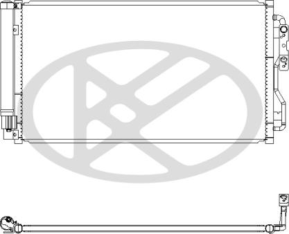 KOYORAD CD421005 - Конденсатор, кондиціонер autozip.com.ua