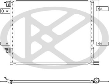KOYORAD CD471159 - Конденсатор, кондиціонер autozip.com.ua