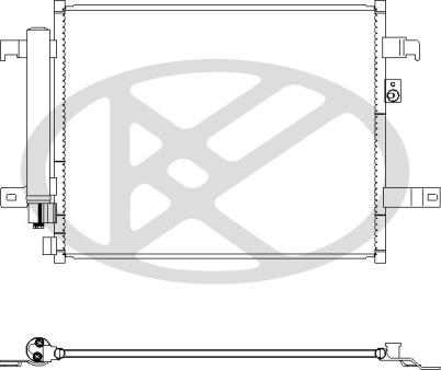KOYORAD CD060999 - Конденсатор, кондиціонер autozip.com.ua