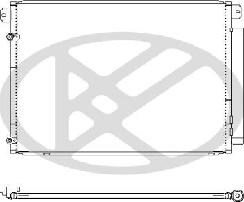 KOYORAD CD060304M0A - Конденсатор, кондиціонер autozip.com.ua