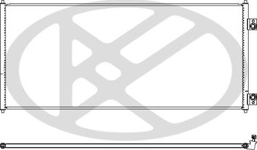 KOYORAD CD320465 - Конденсатор, кондиціонер autozip.com.ua