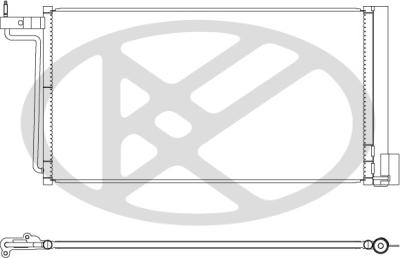KOYORAD CD320699 - Конденсатор, кондиціонер autozip.com.ua