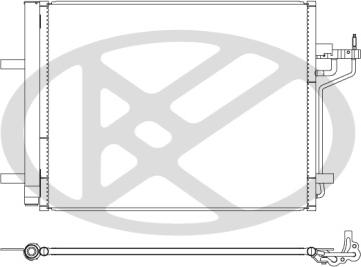 KOYORAD CD320702 - Конденсатор, кондиціонер autozip.com.ua