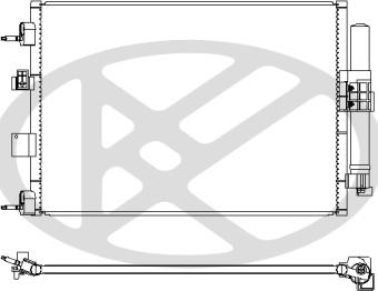 KOYORAD CD321126 - Конденсатор, кондиціонер autozip.com.ua