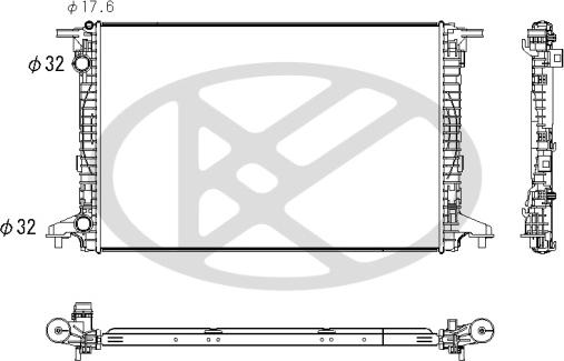 KOYORAD PL443539 - Радіатор, охолодження двигуна autozip.com.ua