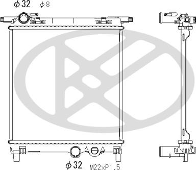 KOYORAD PL453250 - Радіатор, охолодження двигуна autozip.com.ua