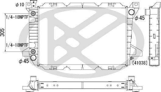 KOYORAD PL321693R - Радіатор, охолодження двигуна autozip.com.ua