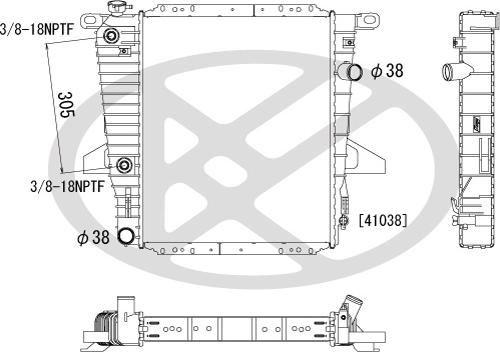 KOYORAD PL323054RU06 - Радіатор, охолодження двигуна autozip.com.ua