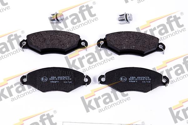 KRAFT AUTOMOTIVE 6005679 - Гальмівні колодки, дискові гальма autozip.com.ua