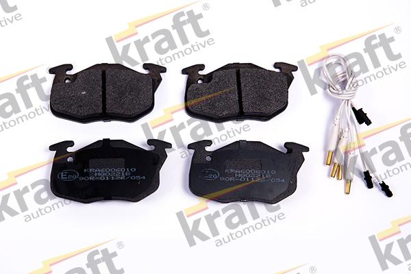 KRAFT AUTOMOTIVE 6006010 - Гальмівні колодки, дискові гальма autozip.com.ua