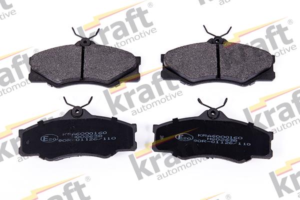 KRAFT AUTOMOTIVE 6000160 - Гальмівні колодки, дискові гальма autozip.com.ua