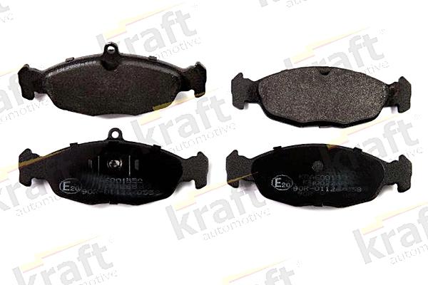 KRAFT AUTOMOTIVE 6001550 - Гальмівні колодки, дискові гальма autozip.com.ua