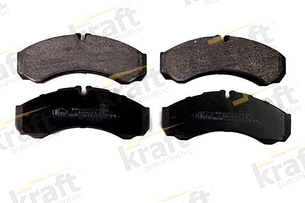 KRAFT AUTOMOTIVE 6003490 - Гальмівні колодки, дискові гальма autozip.com.ua