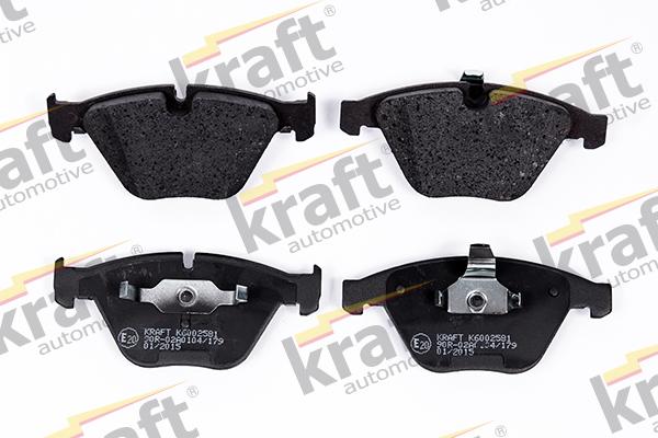 KRAFT AUTOMOTIVE 6002581 - Гальмівні колодки, дискові гальма autozip.com.ua