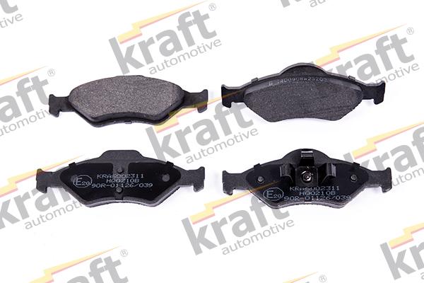 KRAFT AUTOMOTIVE 6002311 - Гальмівні колодки, дискові гальма autozip.com.ua