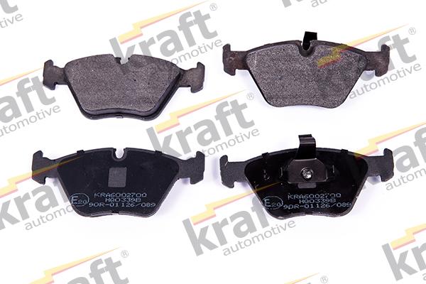 KRAFT AUTOMOTIVE 6002700 - Гальмівні колодки, дискові гальма autozip.com.ua