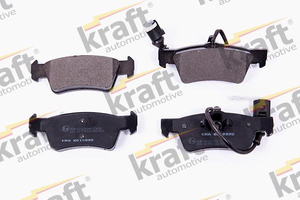 KRAFT AUTOMOTIVE 6010892 - Гальмівні колодки, дискові гальма autozip.com.ua