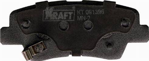 KRAFT AUTOMOTIVE KT091396 - Гальмівні колодки, дискові гальма autozip.com.ua