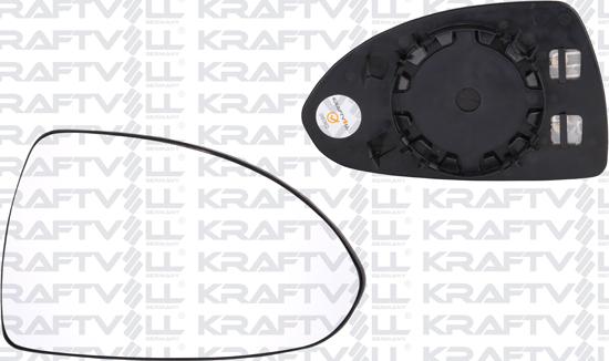 KRAFTVOLL 09080086 - Дзеркальне скло, зовнішнє дзеркало autozip.com.ua