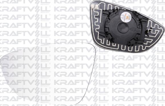 KRAFTVOLL 09080169 - Дзеркальне скло, зовнішнє дзеркало autozip.com.ua