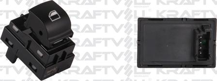 KRAFTVOLL 04050095 - Вимикач, стеклолод'емнік autozip.com.ua