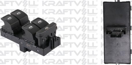 KRAFTVOLL 04050091 - Вимикач, стеклолод'емнік autozip.com.ua