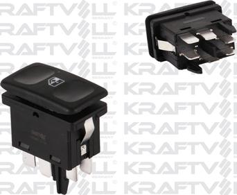 KRAFTVOLL 04050093 - Вимикач, стеклолод'емнік autozip.com.ua