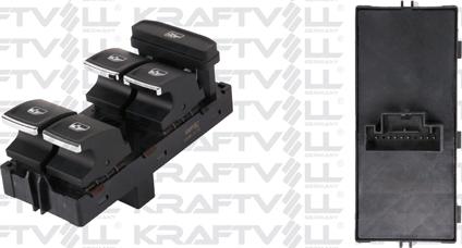KRAFTVOLL 04050092 - Вимикач, стеклолод'емнік autozip.com.ua
