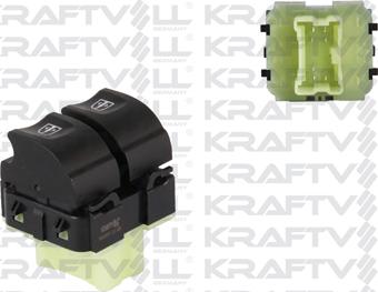 KRAFTVOLL 04050059 - Вимикач, стеклолод'емнік autozip.com.ua
