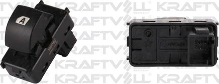 KRAFTVOLL 04050054 - Вимикач, стеклолод'емнік autozip.com.ua